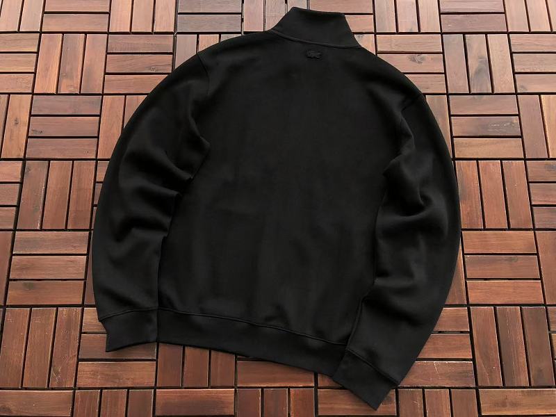 Lacoste Black Full-Zip Sweater