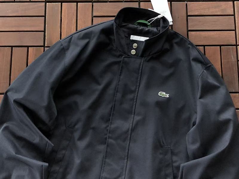 Lacoste Two-Color Snap-Front Jacket