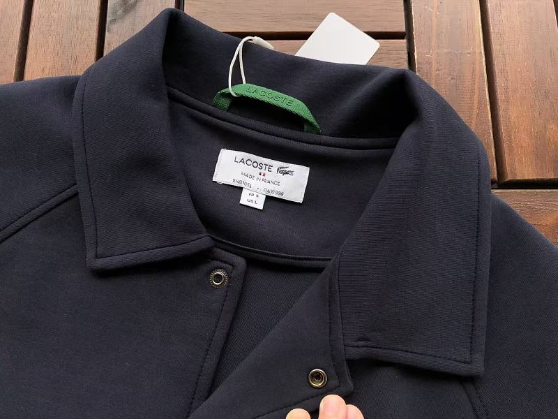 Lacoste Emblem Button-Up Jacket