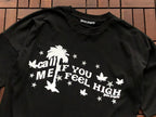 Black High Graphic Palm Angels T-Shirt