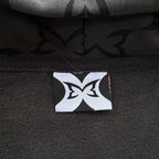 Mertra Monogram Zip Hoodie - Dark Grey