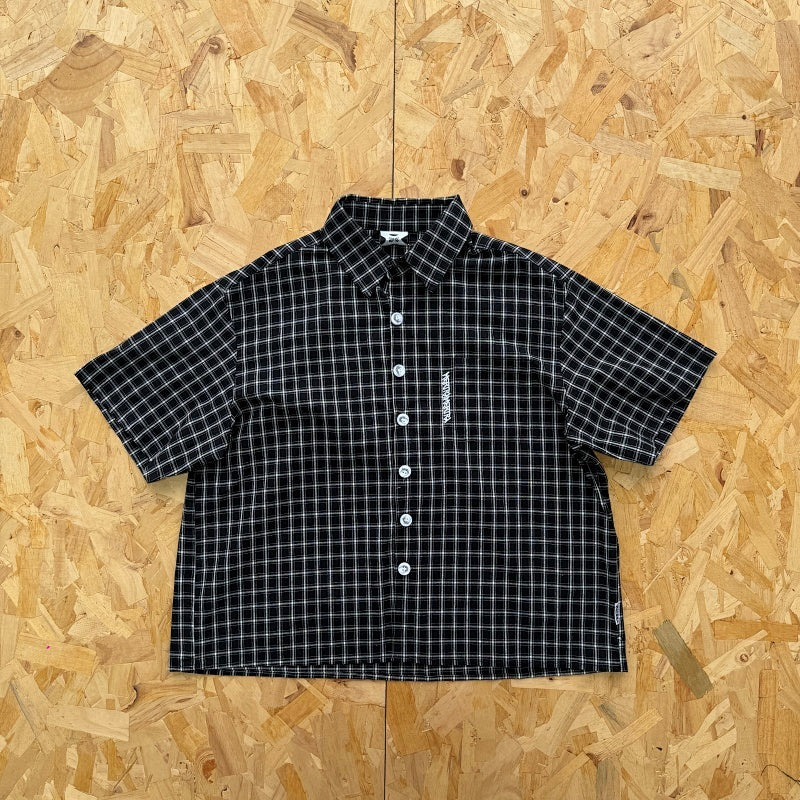 Mertra Plaid Shirt - Black