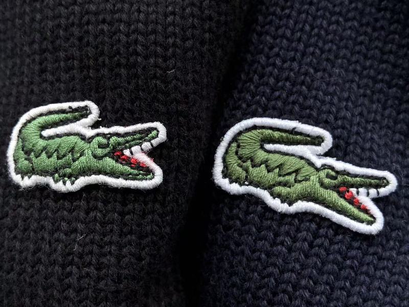Lacoste Knit Zip Hoodie Sweater