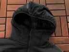 Arc'teryx Black Insulated Hooded Jacket