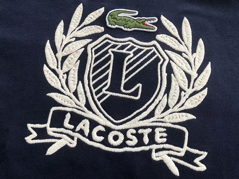 Lacoste Crest Graphic Crewneck Sweater