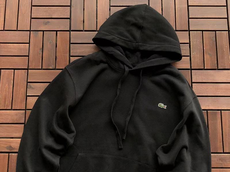 Lacoste Four-Color Logo Pullover Hoodie