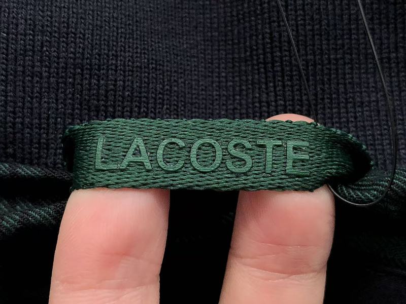 Lacoste Plaid-Lined Zip Jacket