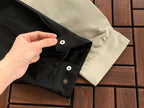 Lacoste Black Cream Utility Jacket
