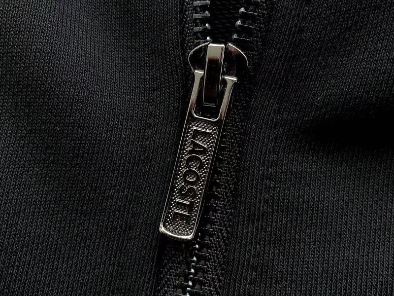 Lacoste Paris Quarter-Zip Sweater