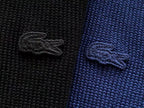 Lacoste Two-Color Quarter-Zip Polo Sweater