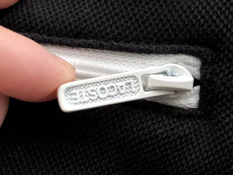 Lacoste Women's Contrast-Trim Zip Sweater