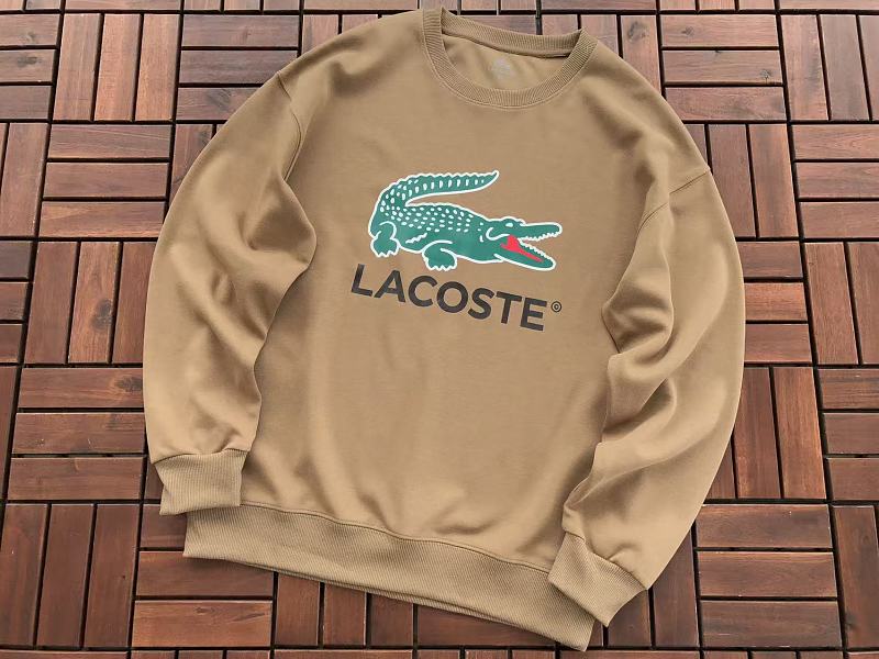 Lacoste Large Crocodile Graphic Crewneck Sweater
