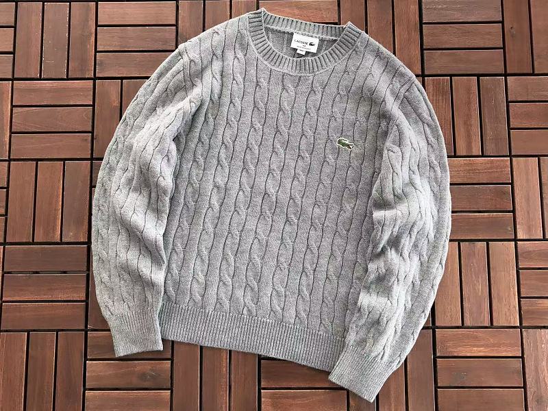 Lacoste Cable Knit Sweater