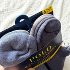 Polo Ralph Lauren Crew Socks 6-Pack