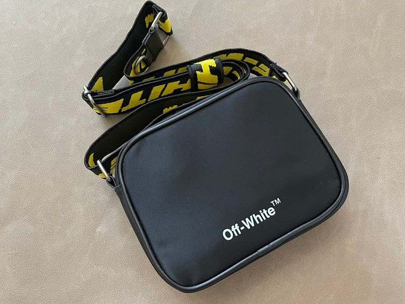 Off-White Crossbody Bag - Black/Yellow