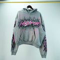 Hellstar Future Flame Hoodie Grey