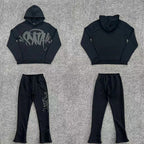 Syna-World Tracksuit - Black-Red