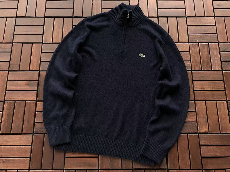 Lacoste Classic Fit Quarter-Zip Sweater