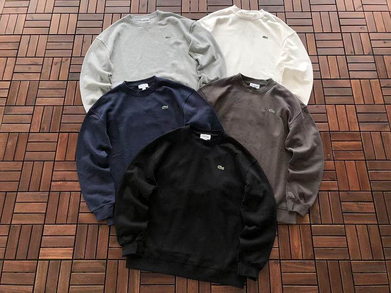 Lacoste Five-Color Crewneck Sweater