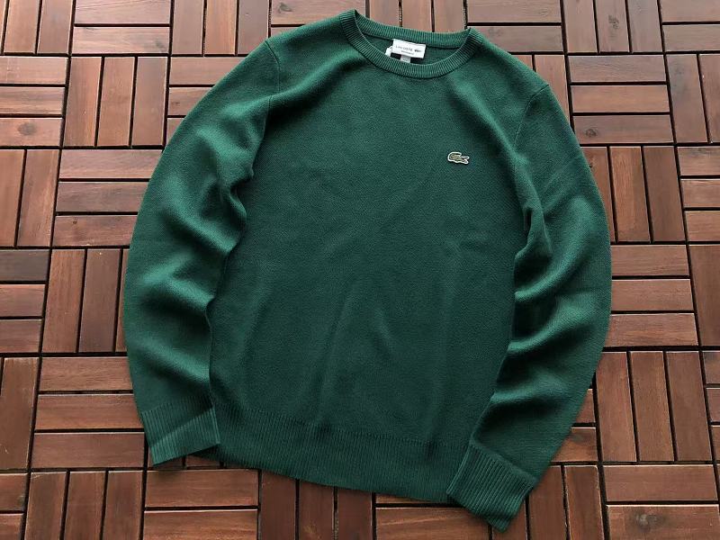 Lacoste Four-Color Crewneck Sweater