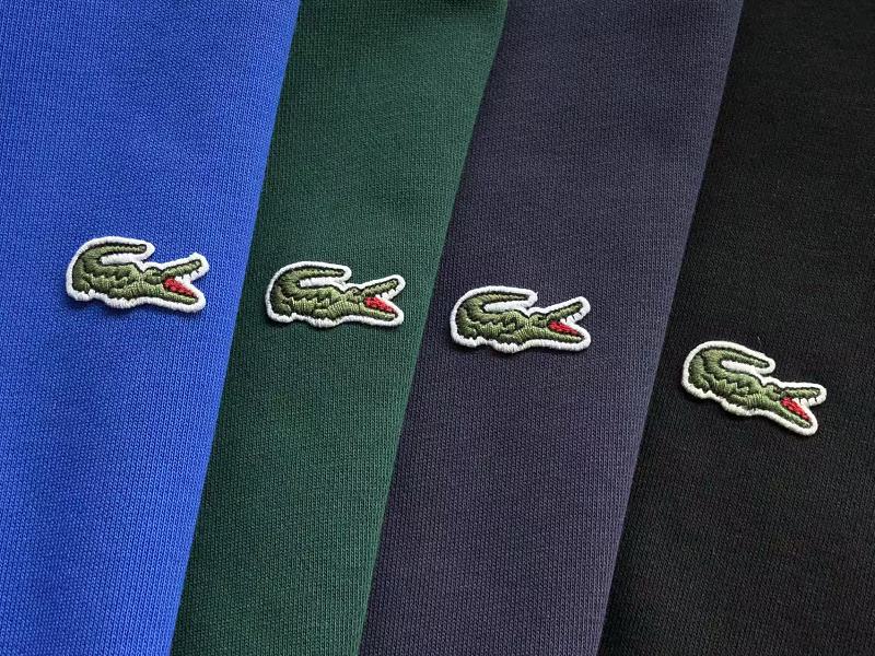 Lacoste Four-Color Logo Pullover Hoodie