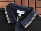 Lacoste Striped Collar Polo Shirt