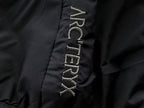Arc'teryx Black Insulated Hooded Jacket
