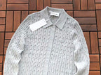Lacoste Women's Pastel Cable-Knit Button Cardigan