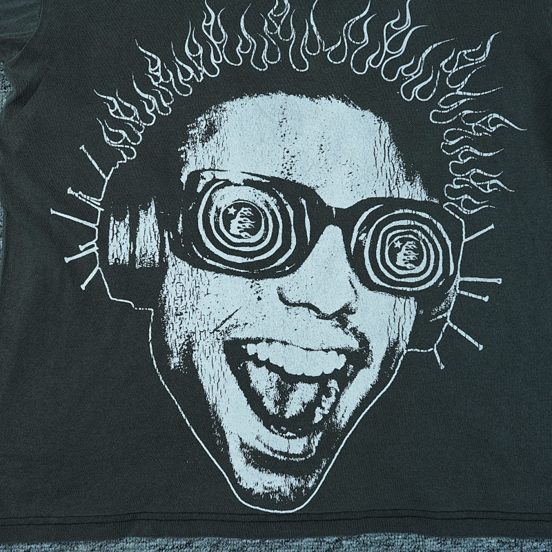 Hellstar Studios Rage Short Sleeve Tee Shirt Black