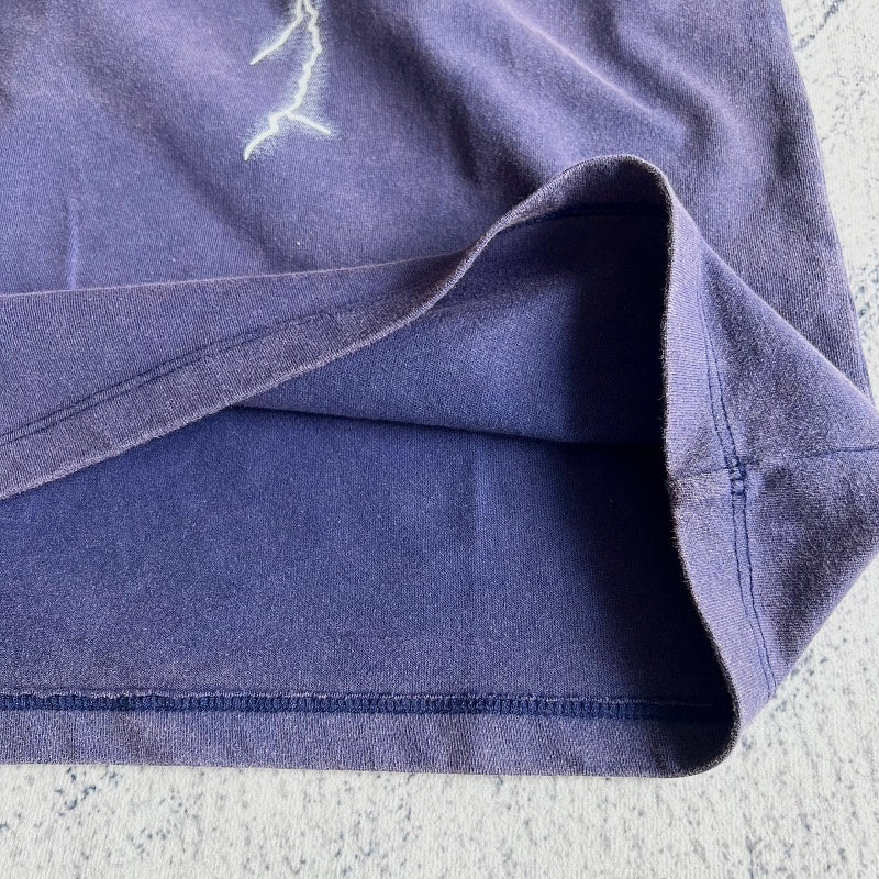 Unknown Brand Lightning Bolt Graphic - Navy/Purple