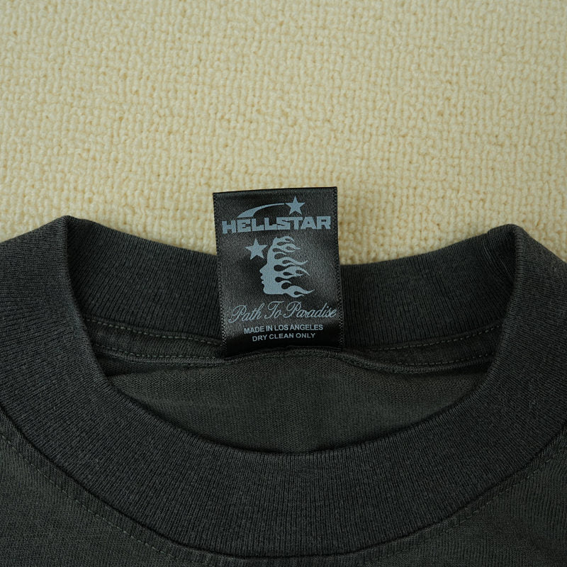 Hellstar Studios Inner Peace Short Sleeve Tee Shirt Black