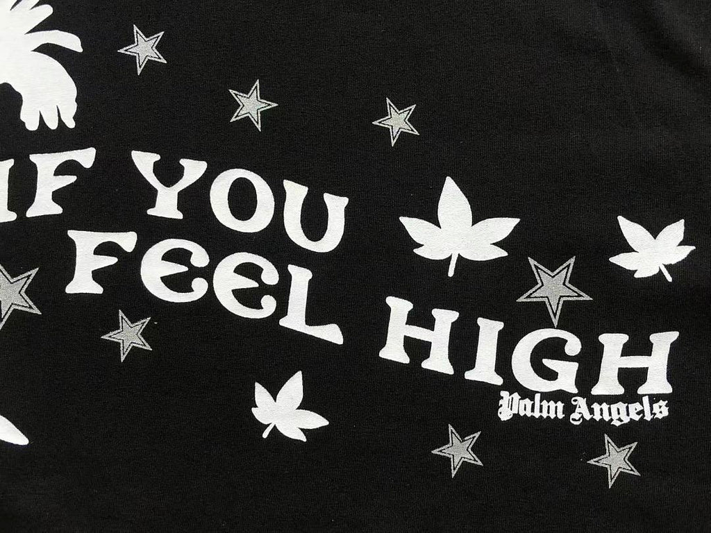 Black High Graphic Palm Angels T-Shirt