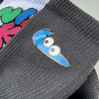 Nk Everyday Crew Socks Graphic Print Multipack