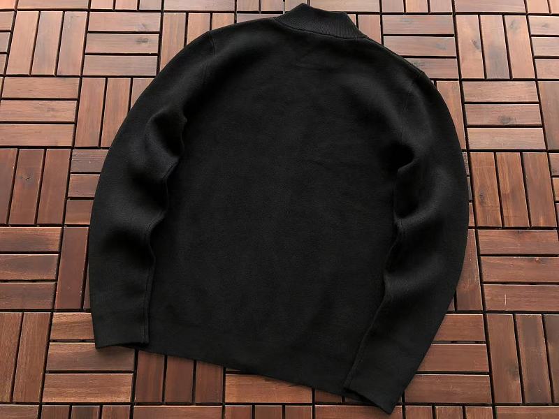 Lacoste Three-Color Full-Zip Sweater