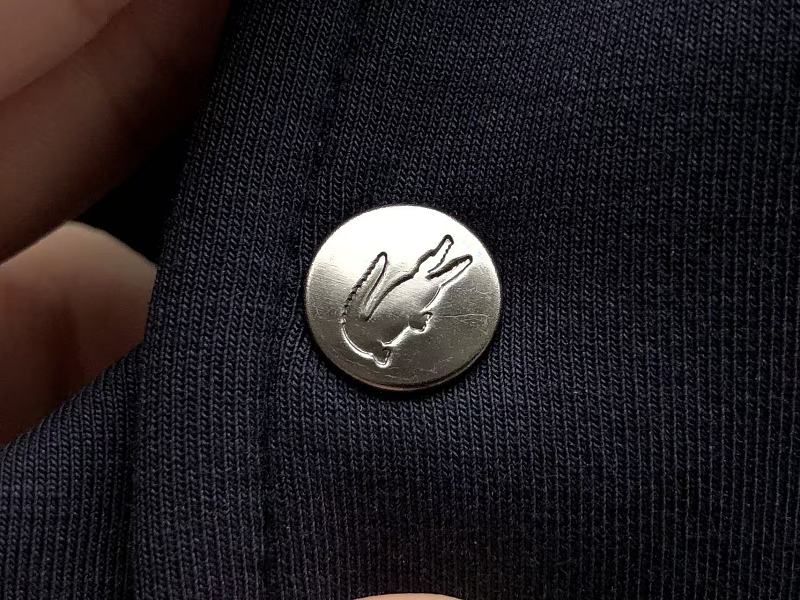 Lacoste Emblem Button-Up Jacket