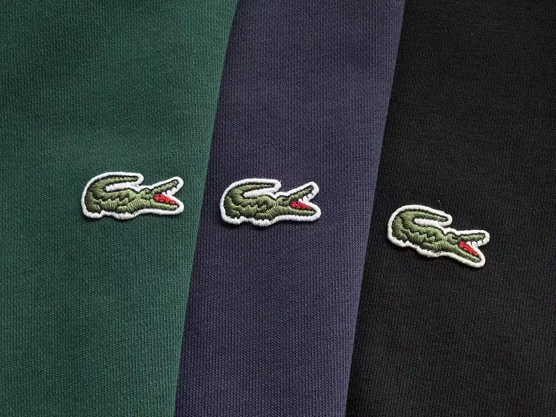 Lacoste Four-Color Logo Pullover Hoodie