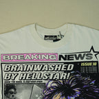 Hellstar Breaking News T-Shirt White