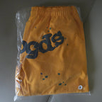 Sp5Der Logo Sweatpants Yellow