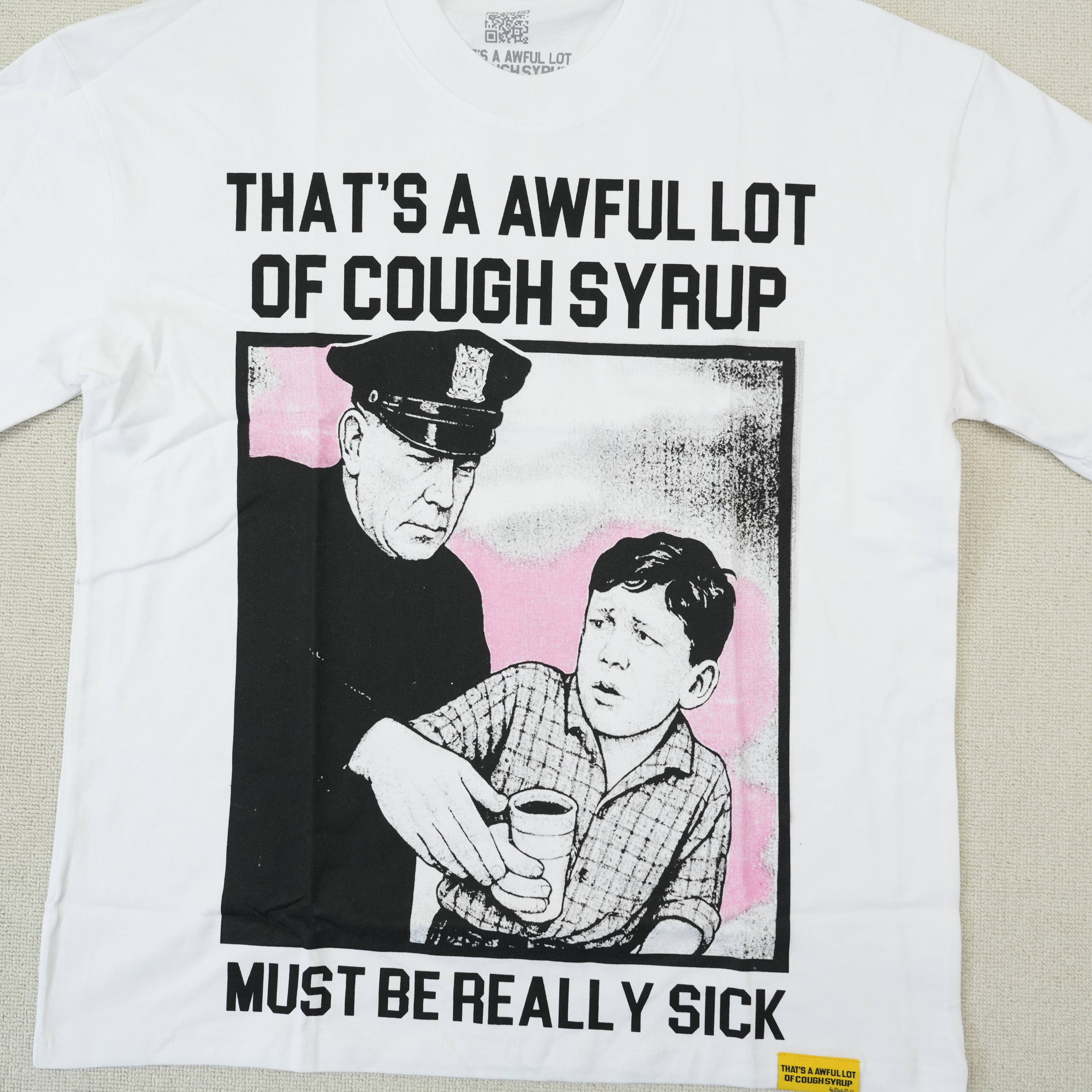 White Light Pink ALOCS Shirt