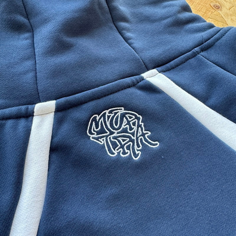 Mertra BIGSTEP HOOD - Navy/White