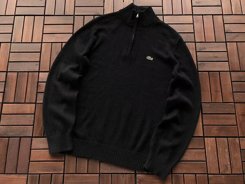Lacoste Classic Fit Quarter-Zip Sweater
