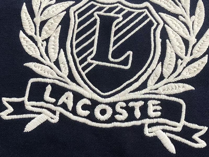 Lacoste Crest Graphic Crewneck Sweater