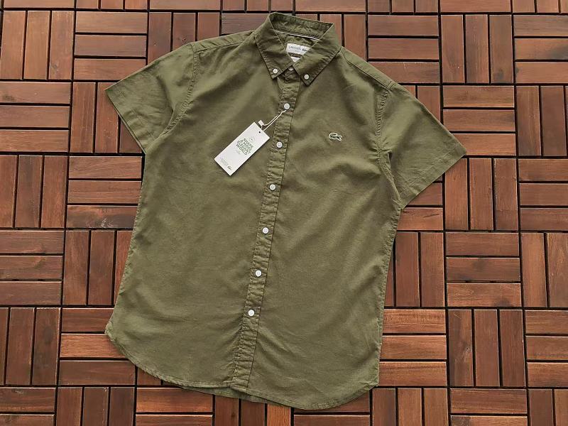Lacoste Multi-Color Button-Up Shirt