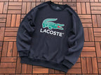 Lacoste Large Crocodile Graphic Crewneck Sweater