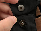 Lacoste Black Cream Utility Jacket