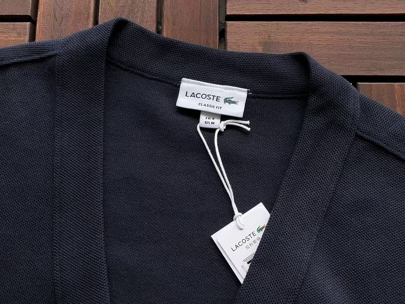 Lacoste Logo Button Cardigan
