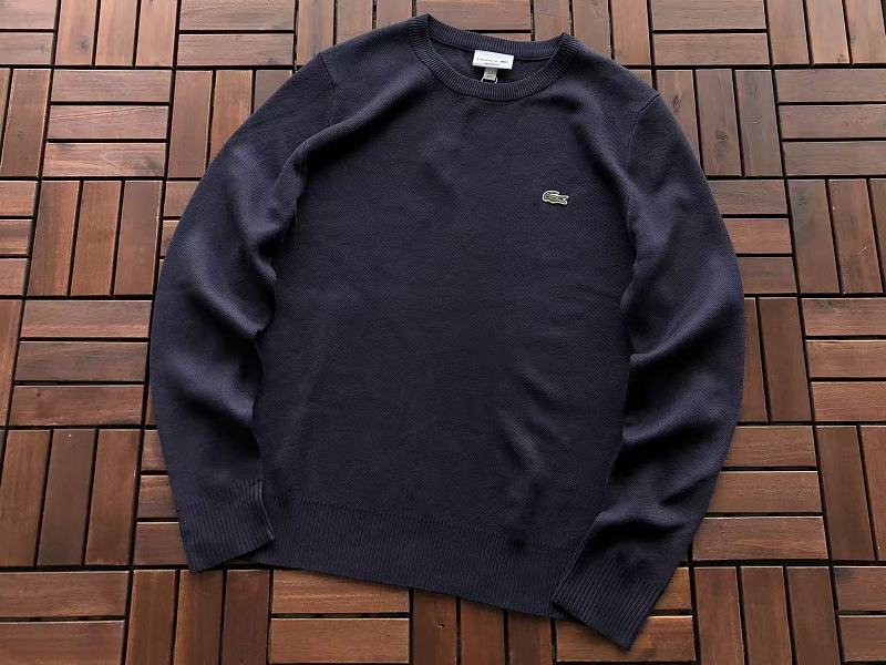 Lacoste Four-Color Crewneck Sweater