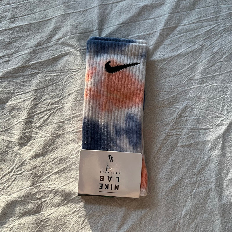 Nike Lab Crew Socks - Yellow/Purple/Pink/Blue