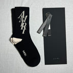 Syna World Crew Socks - White/Gray/Black/Teal