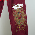 Sp5Der Logo Sweatpant Maroon